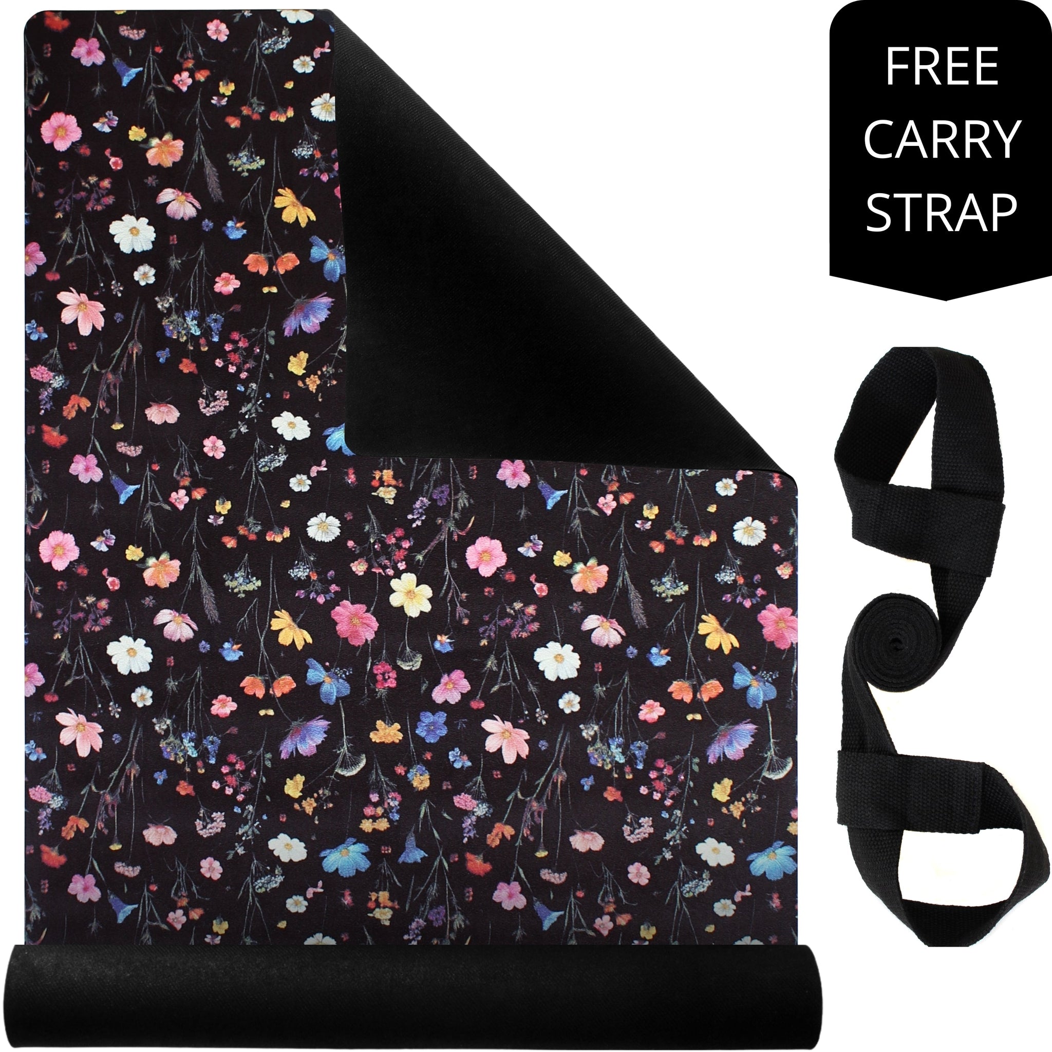 All In One Yoga Mat Floral Burst - Plyopic