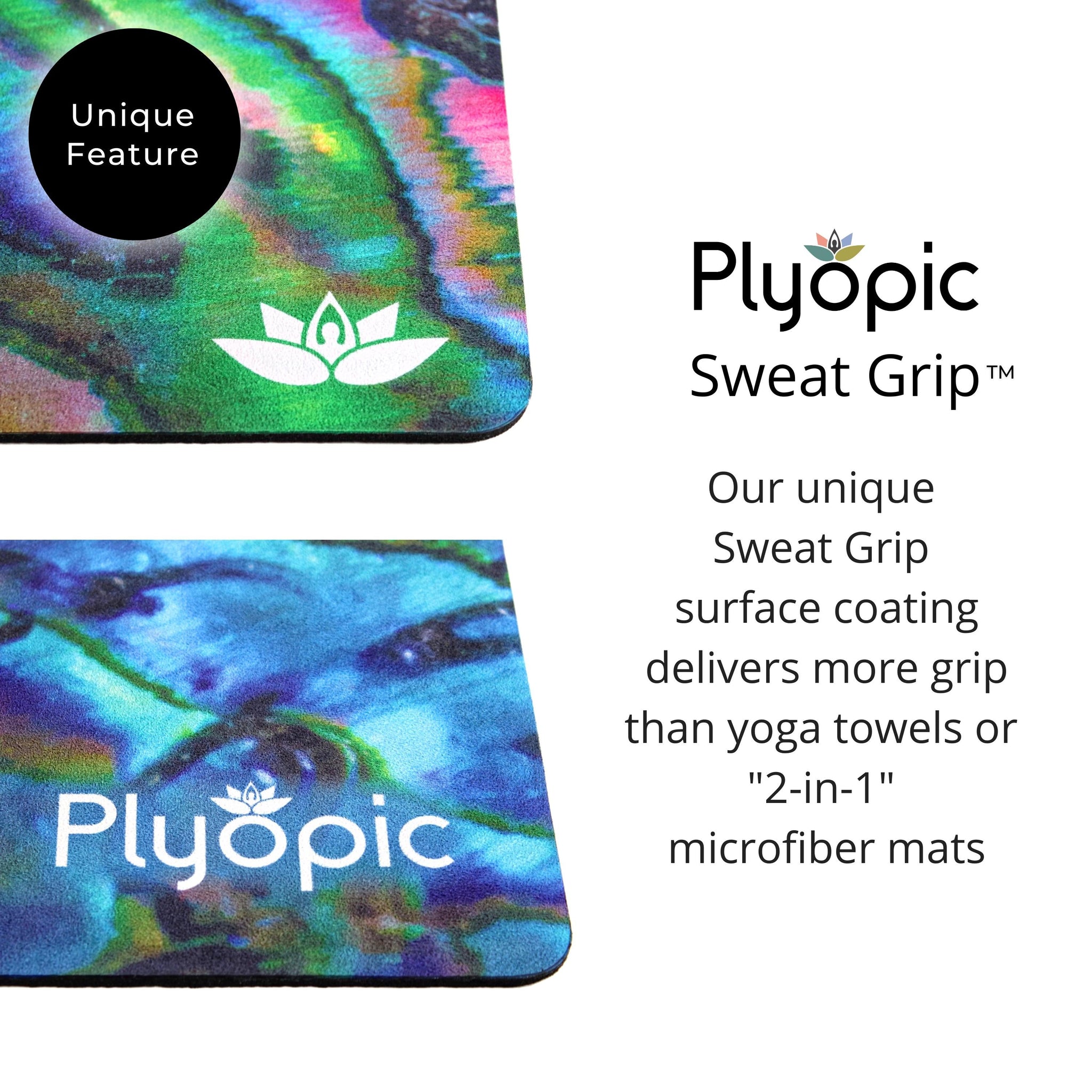 All In One Yoga Mat Haliotis - Plyopic