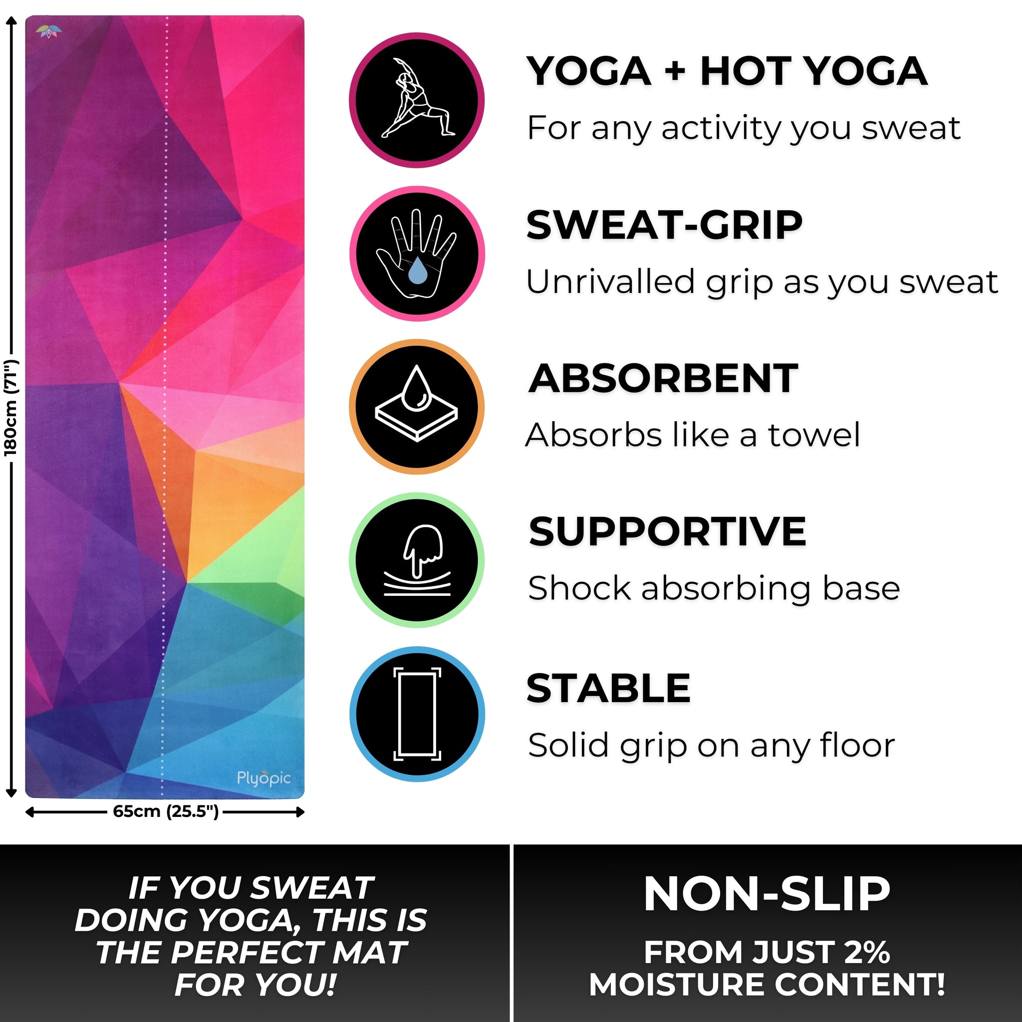 All In One Yoga Mat Neometric - Plyopic