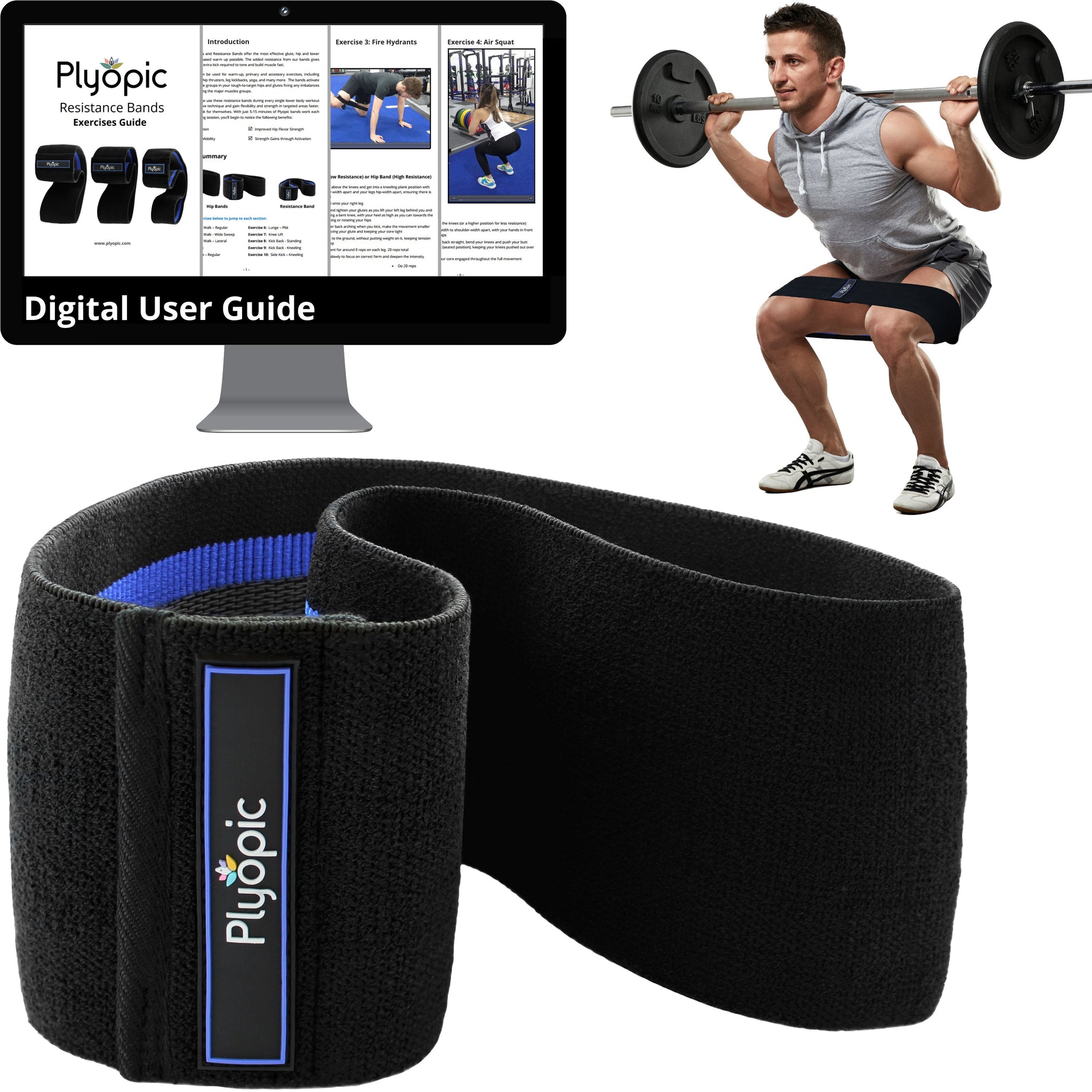Men's Hip Band (Heavy Resistance) - Plyopic