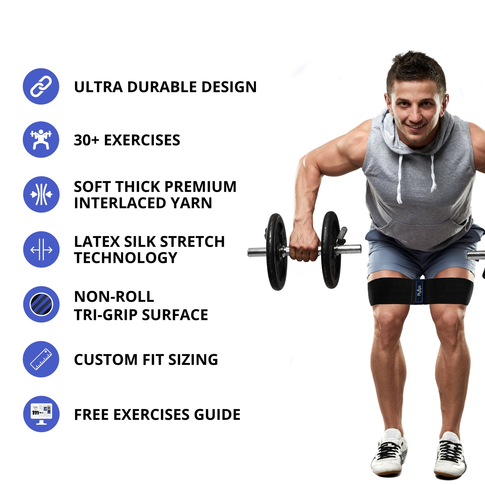 Men's Hip Band (Heavy Resistance) - Plyopic
