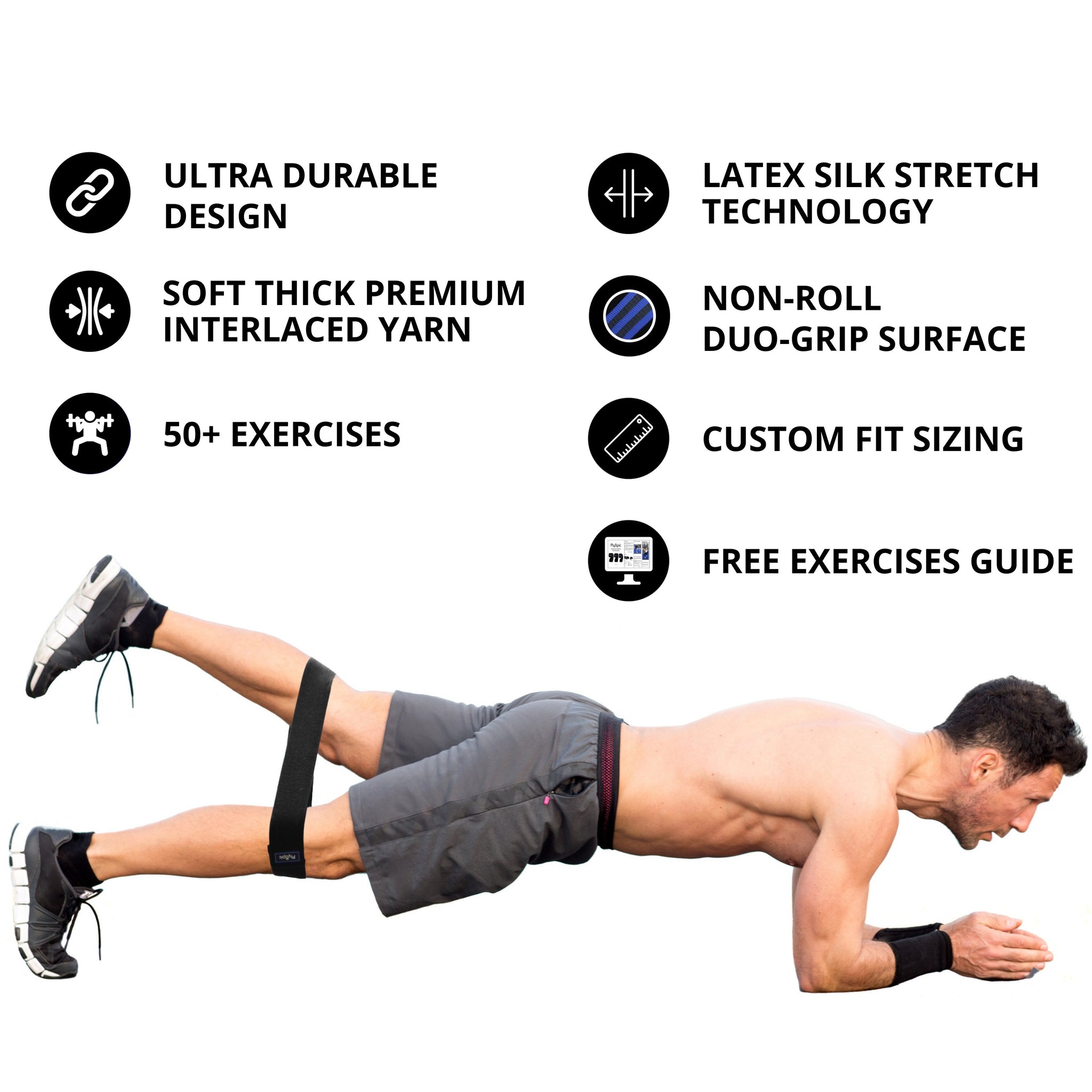 Mini Hip Band (Light Resistance) - Plyopic