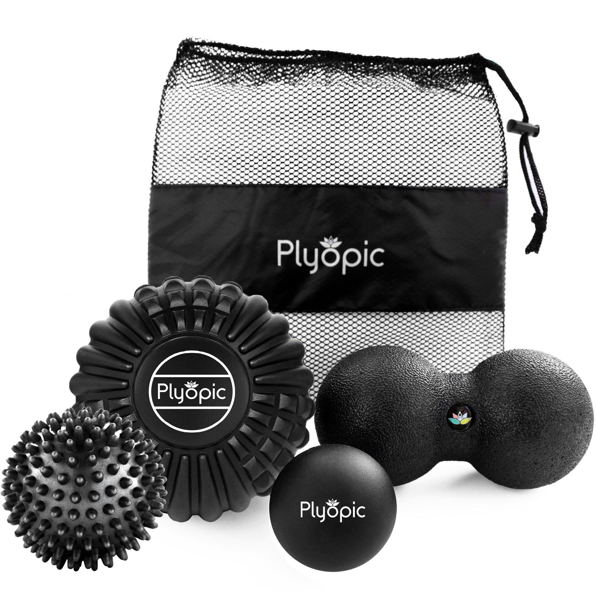 Plyopic Deep Tissue Massage Ball Set - Plyopic