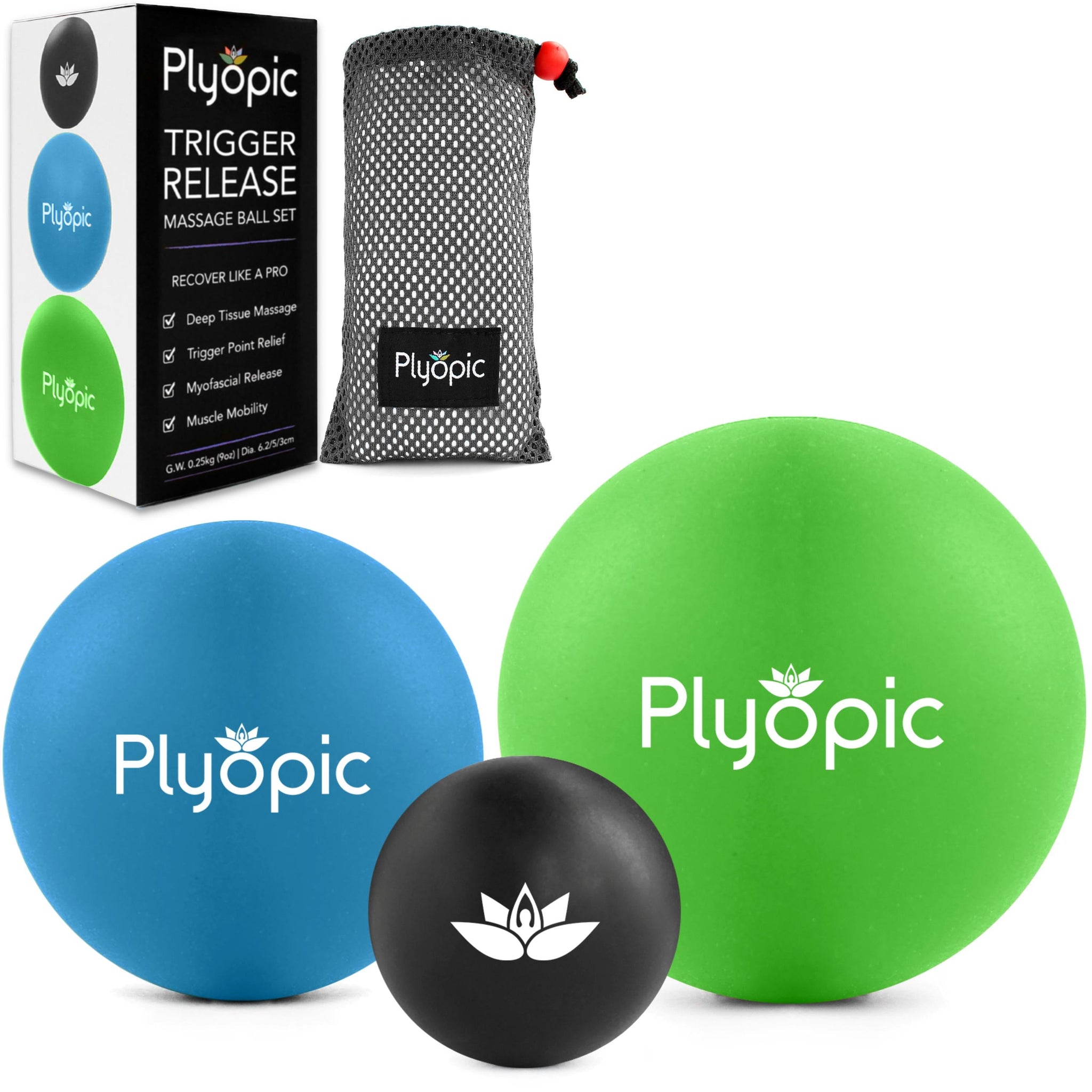 Plyopic Trigger Release Massage Ball Set - Plyopic