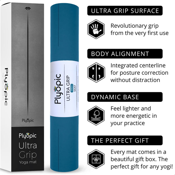 Studio Yoga Mat XL - Light Blue - Amsterdam Studio Yoga Mat XL - Light Blue - Amsterdam
