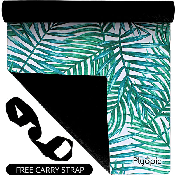 Studio yoga mat blauw 200 cm Extra lang Studio yoga mat blauw 200 cm Extra lang