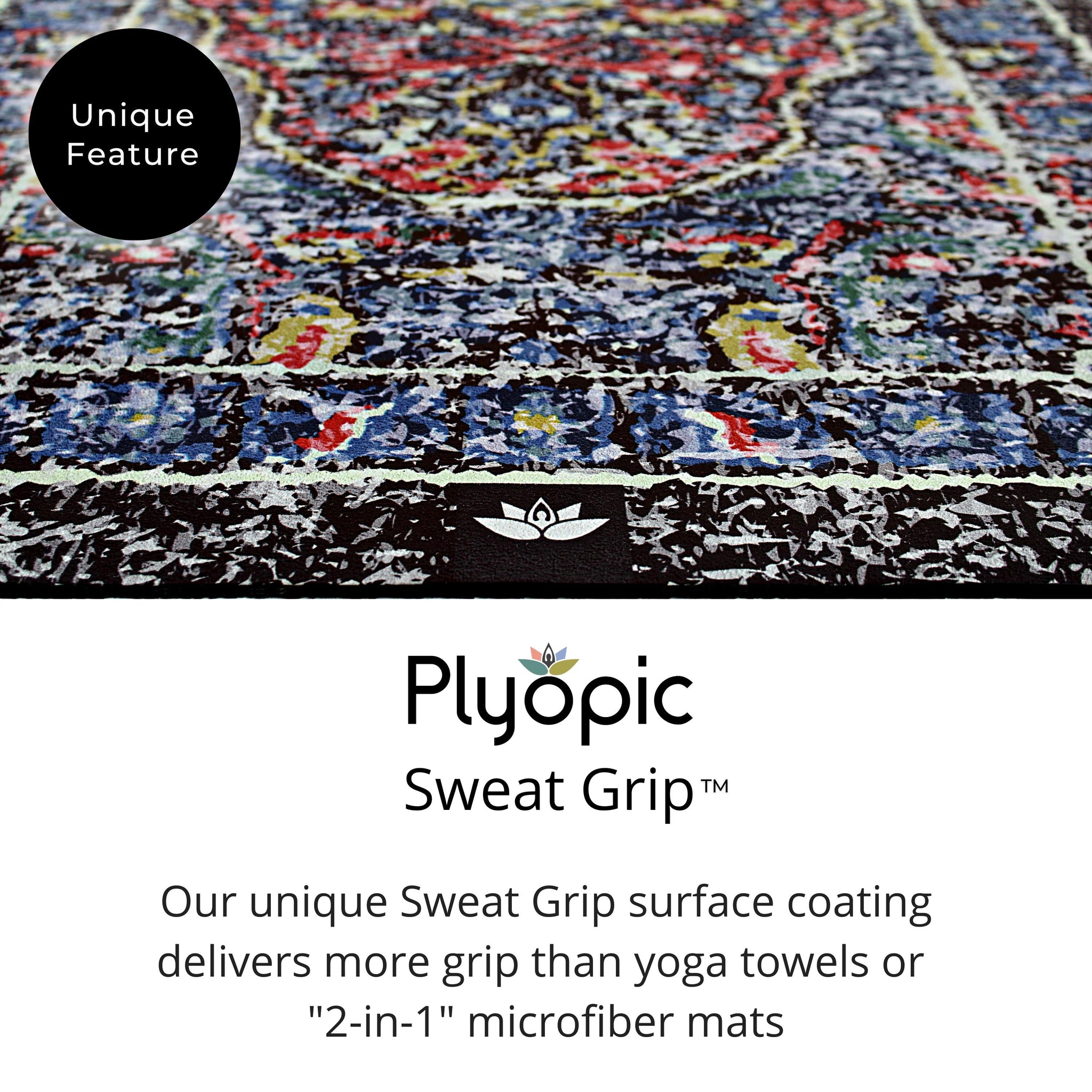 All In One Yoga Mat Persia - Plyopic