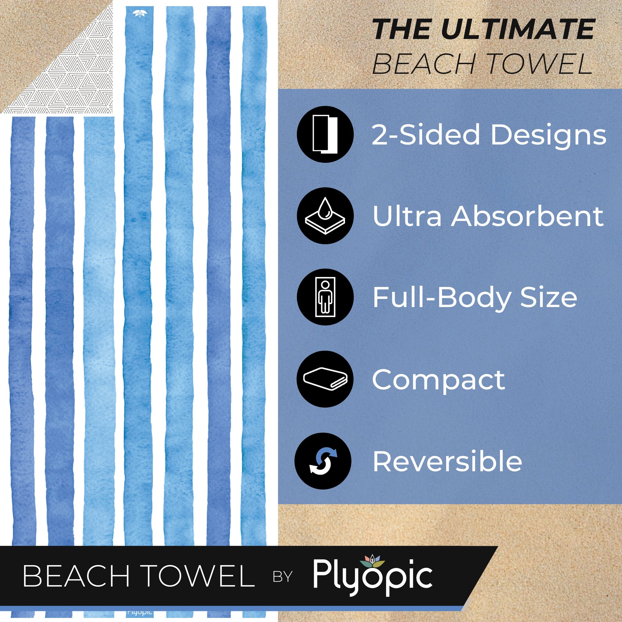 Beach Towel - Bora - Plyopic