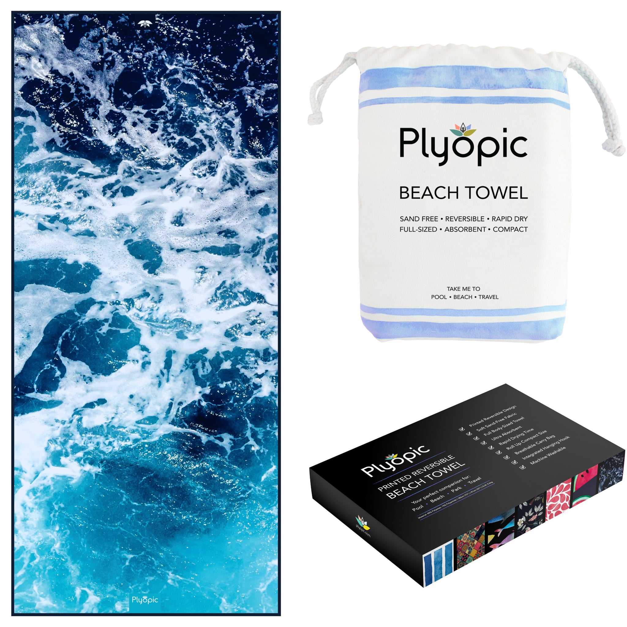 Beach Towel - Pacific - Plyopic