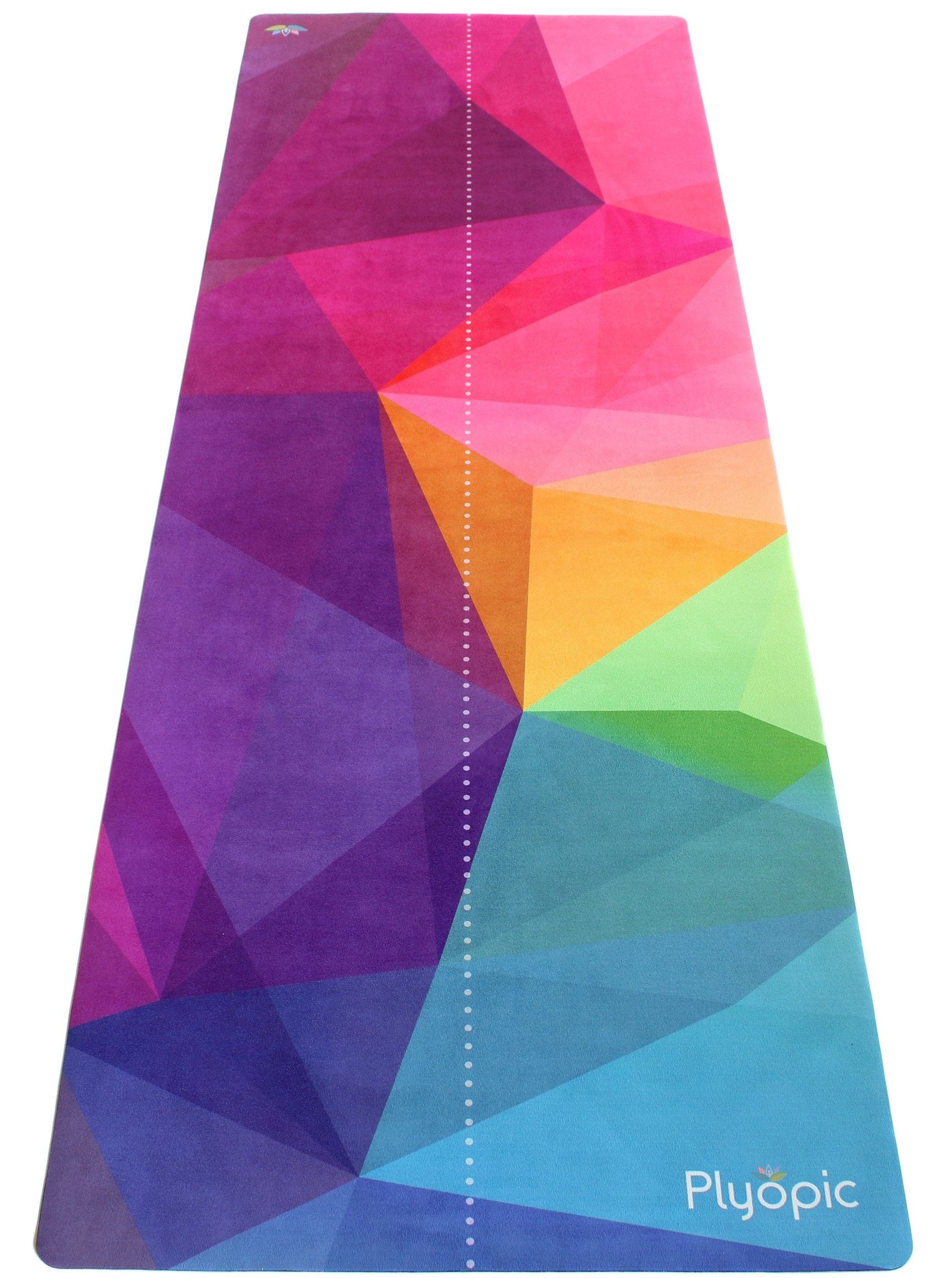 Travel Yoga Mat / Towel Neometric - Plyopic