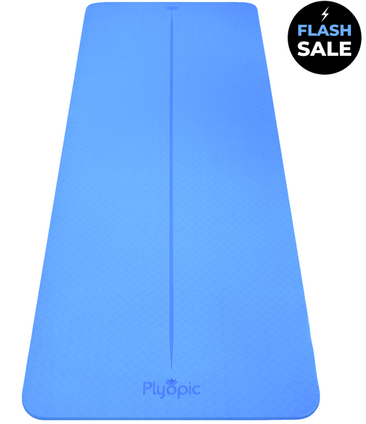 Plyopic Kids Yoga Mat - Blue - Eco PVC Free