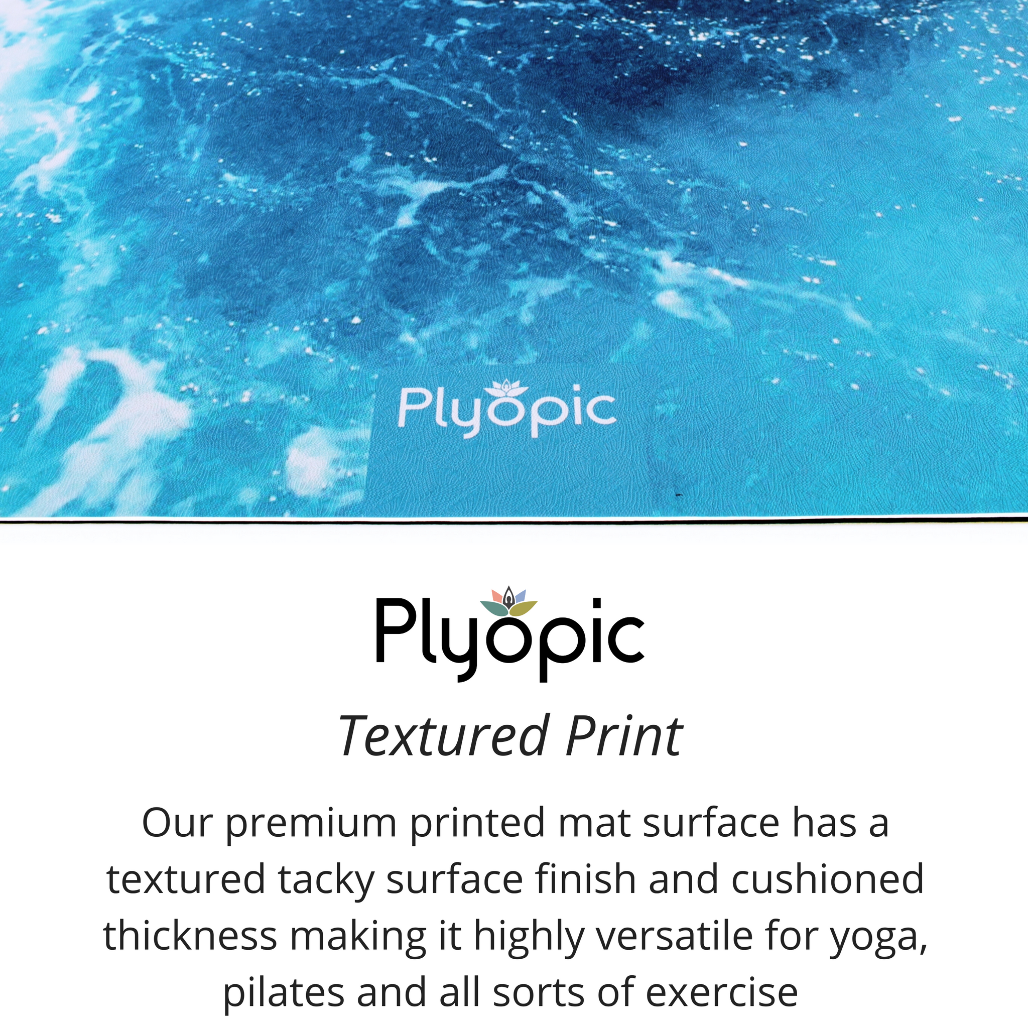Plyopic-Printed Yoga, Pilates & Exercise Mat - Pacific-Yoga Mat